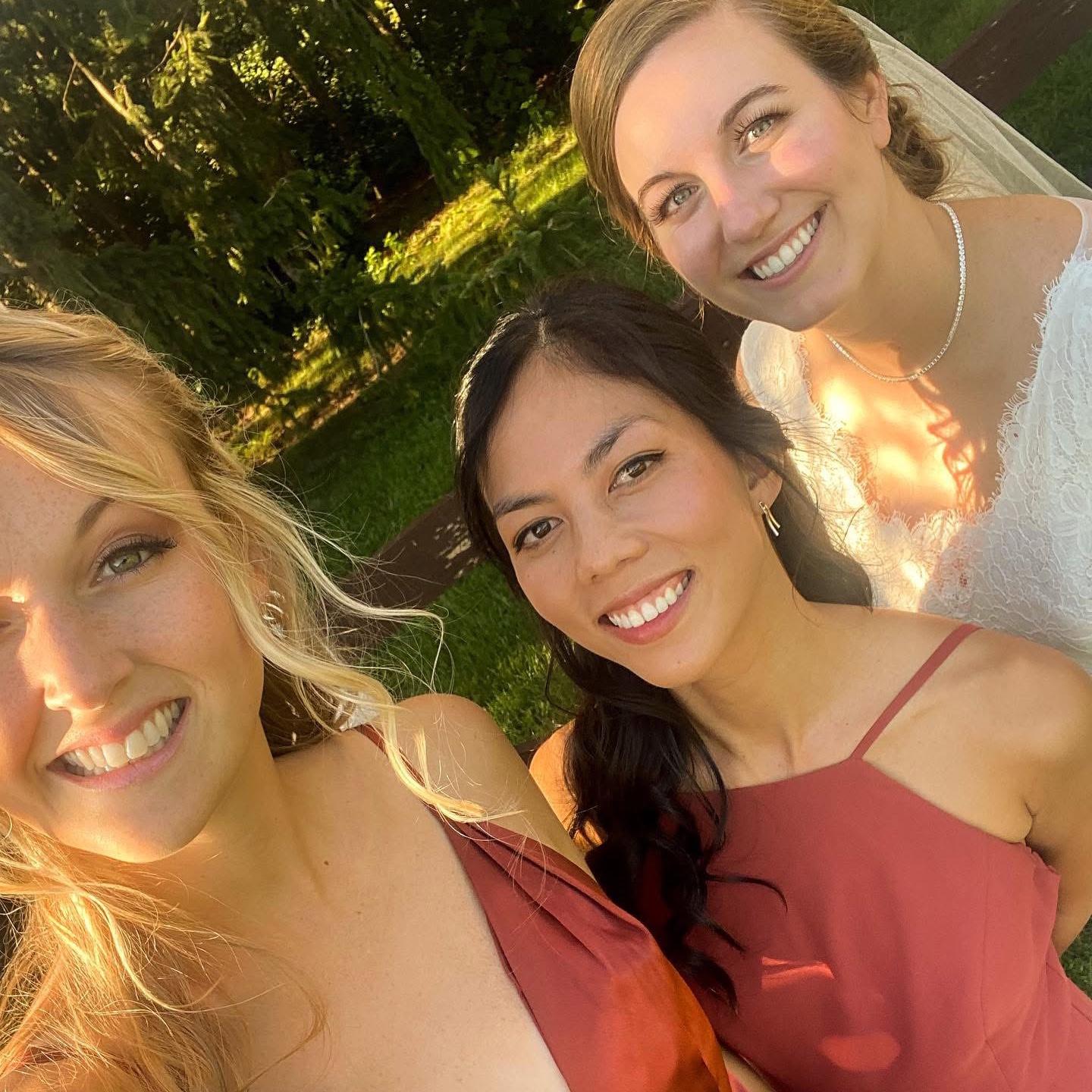 Brook's (Bridesmaid) wedding!! Eliza (Maid of Honor)