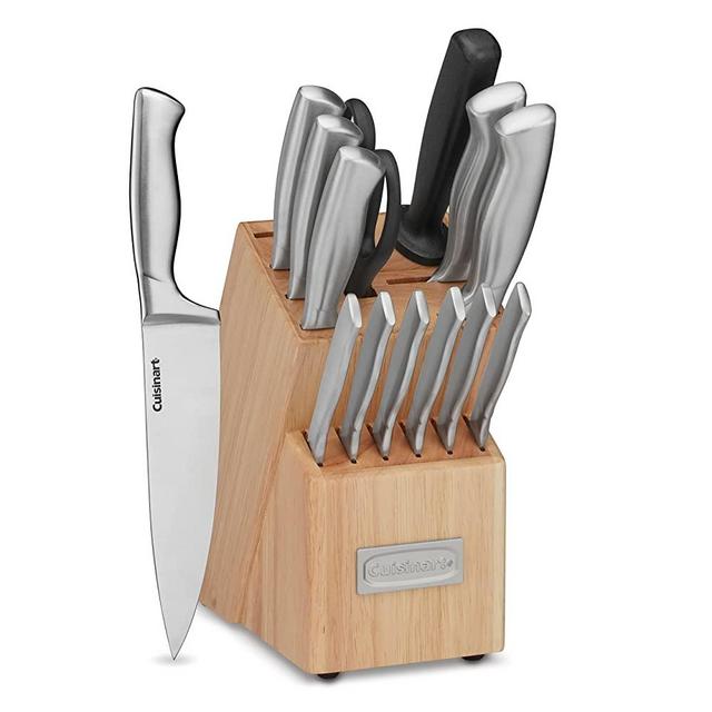 Cuisinart C77SS-15PK 15-piece Block-Knive-set, Natural