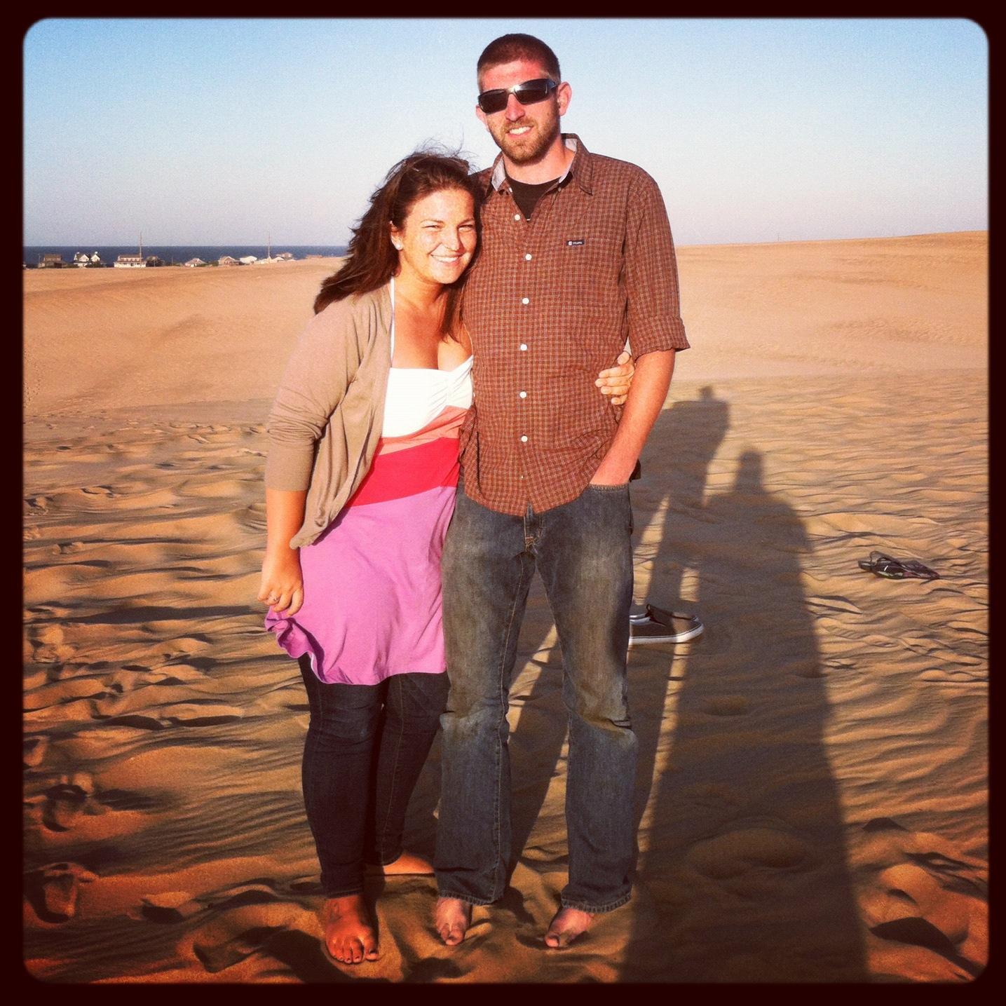 Jockey's Ridge in Nags Head, NC.