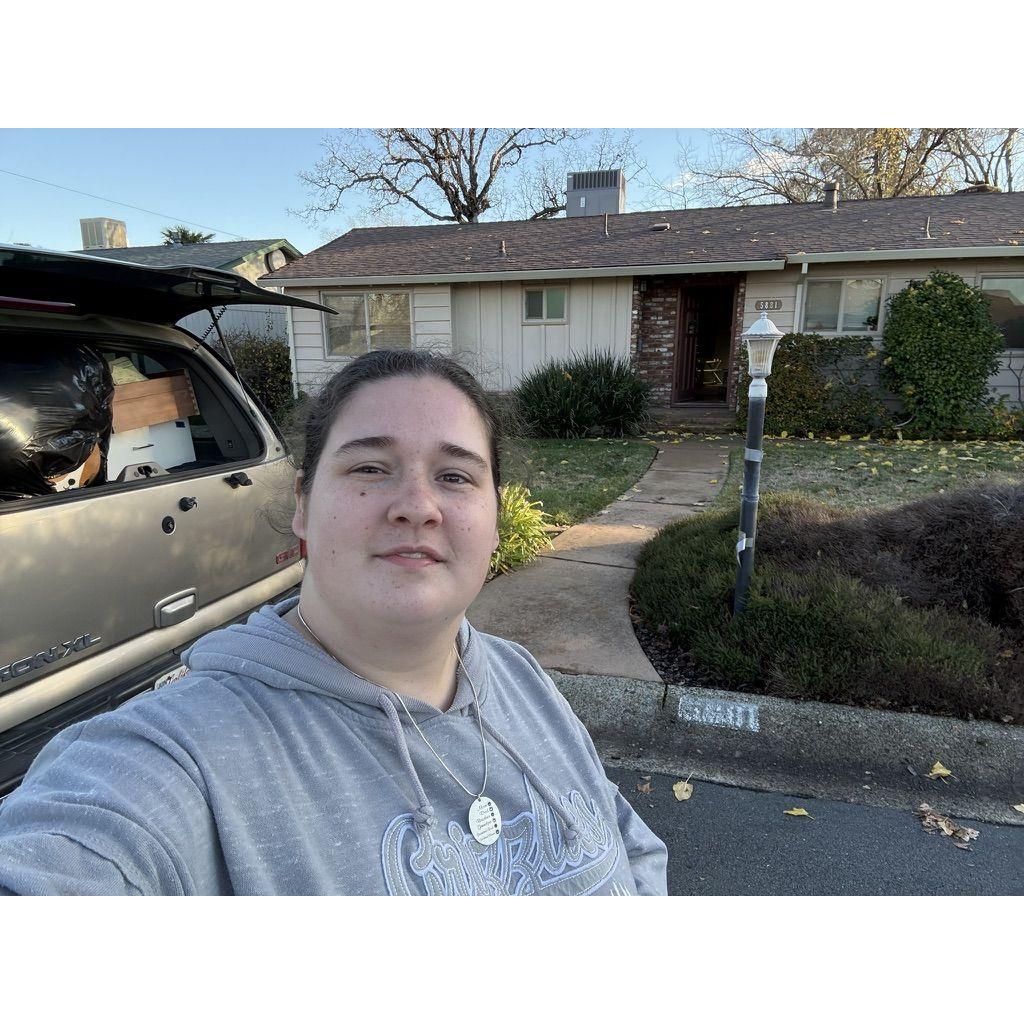 My first visit to the new house