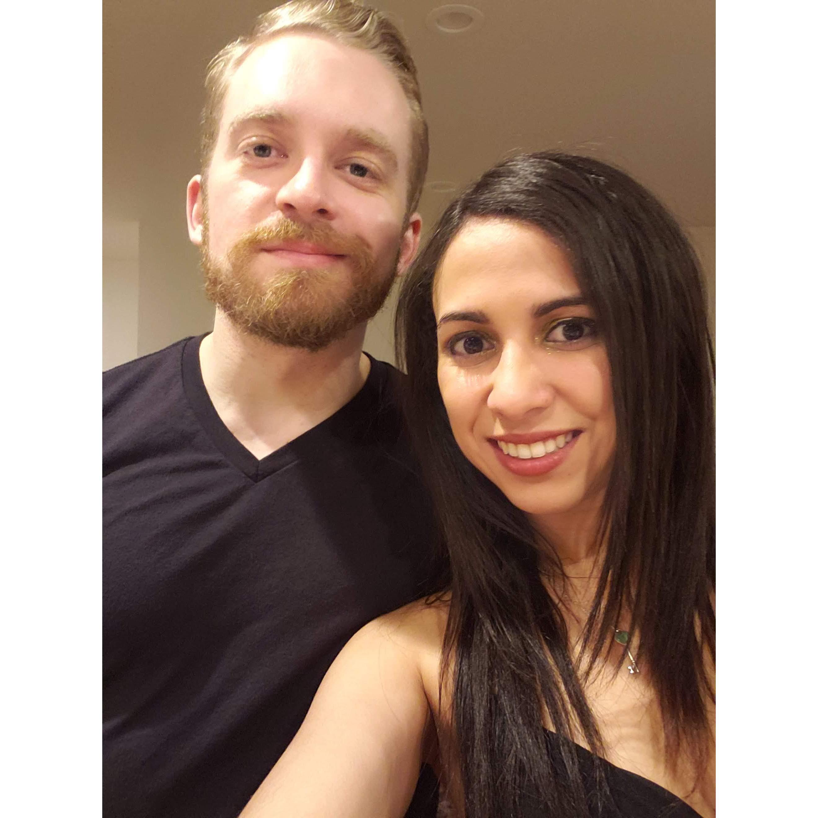 Our first picture together