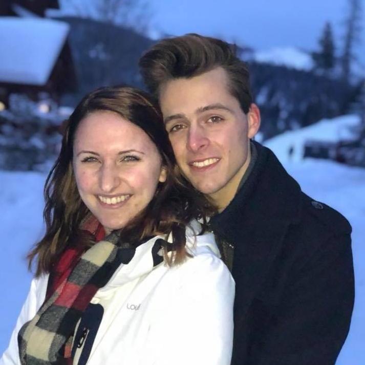 Our first trip to Montana! He got to watch me fall over more in one day than he'd seen throughout our entire relationship!