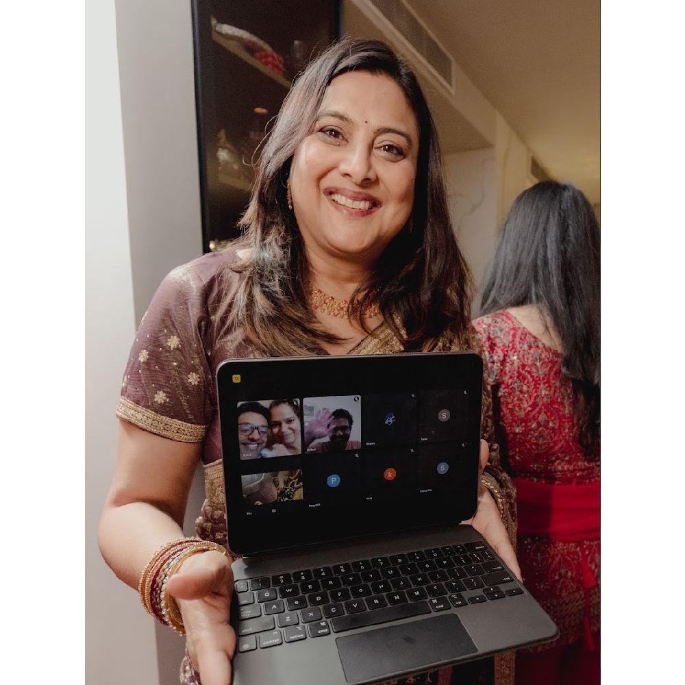 Can't be there in person? No worries- we've live-streaming the whole wedding!