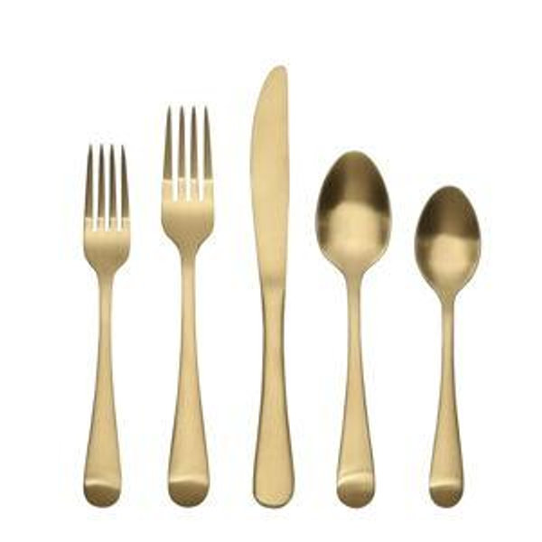 Better Homes and Gardens Gold Flatware Set