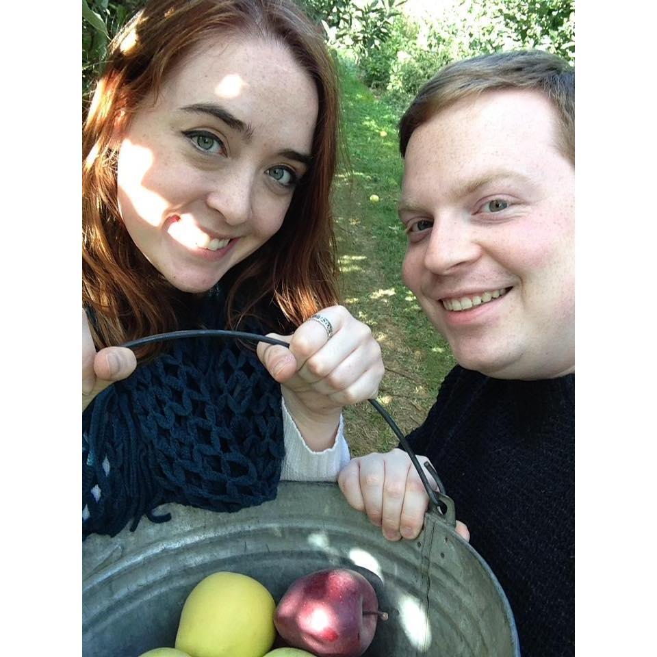 We went on an apple picking day-trip! This was in 2016