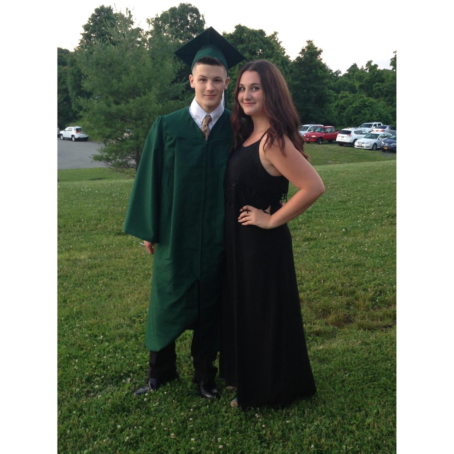 At Teds Graduation from CCHS