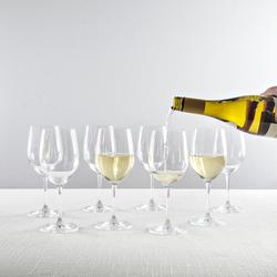 JoyJolt, Black Swan Stemless White Wine Glass, Set of 4 - Zola