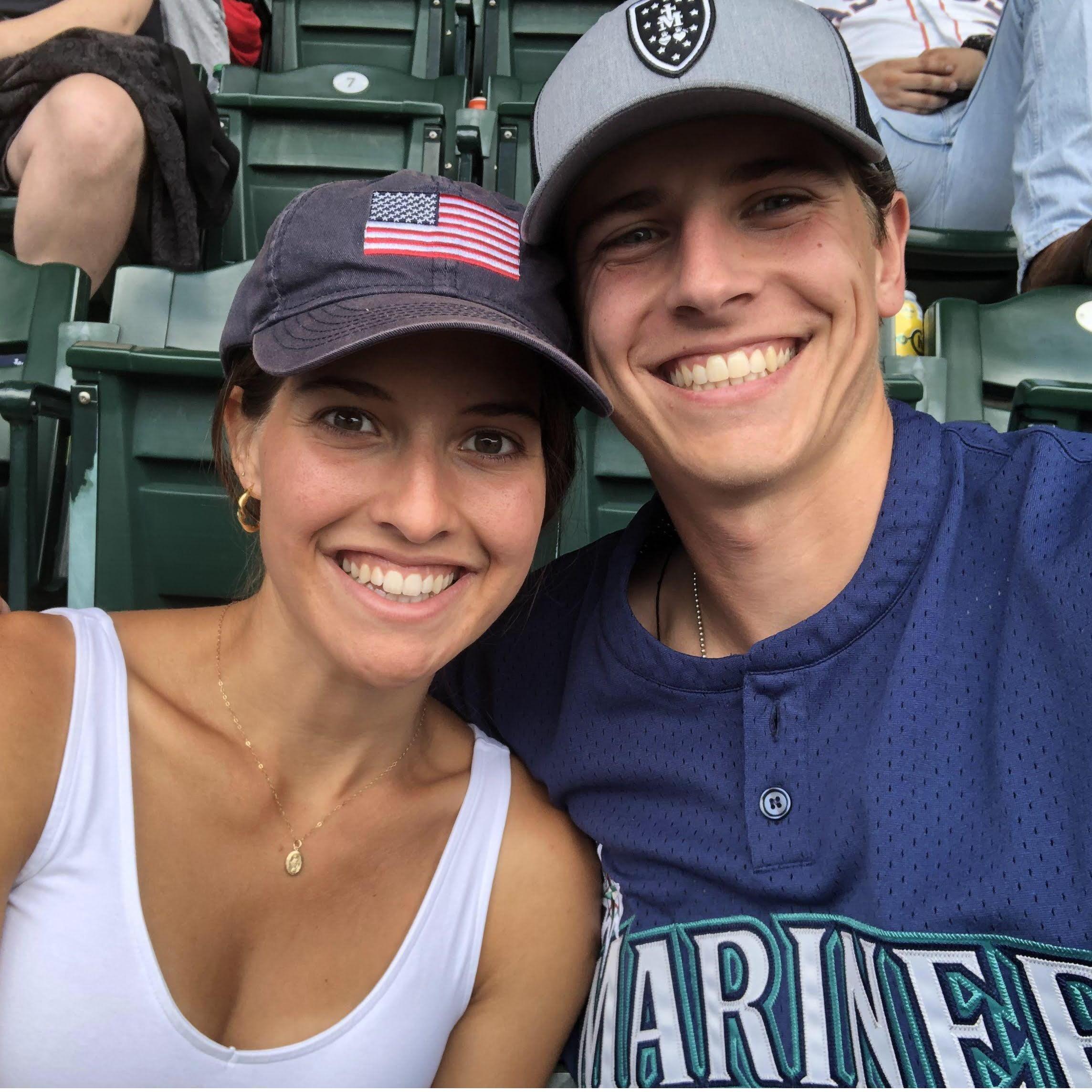 Christopher's first Mariners game!