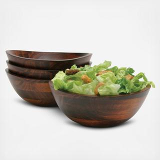 Wavy Rim Bowl, Set of 4