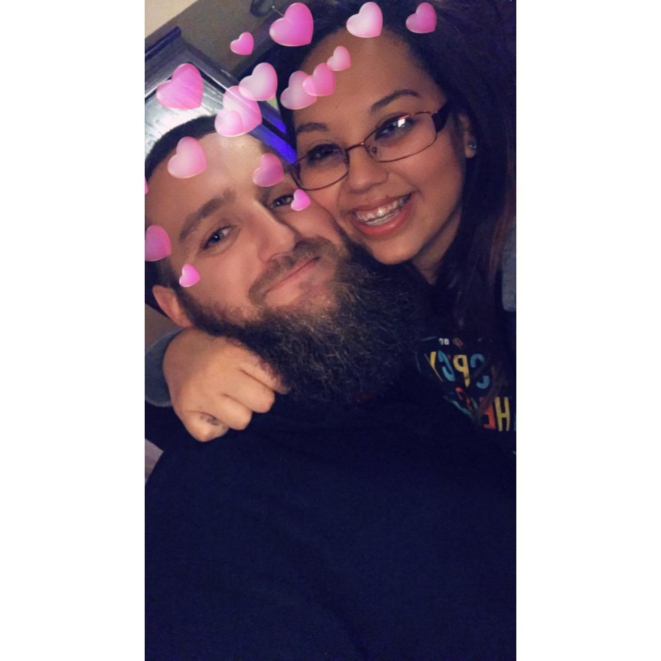 This is the first "selfie" we ever took together <3
