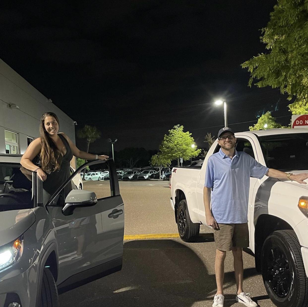 April 2021 - Lukes first car, his ‘American truck’