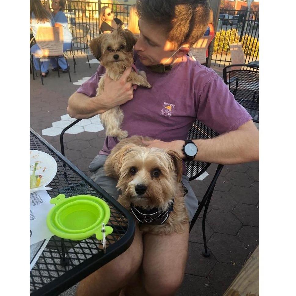 At our favorite Mexican restaurant in downtown Indianapolis