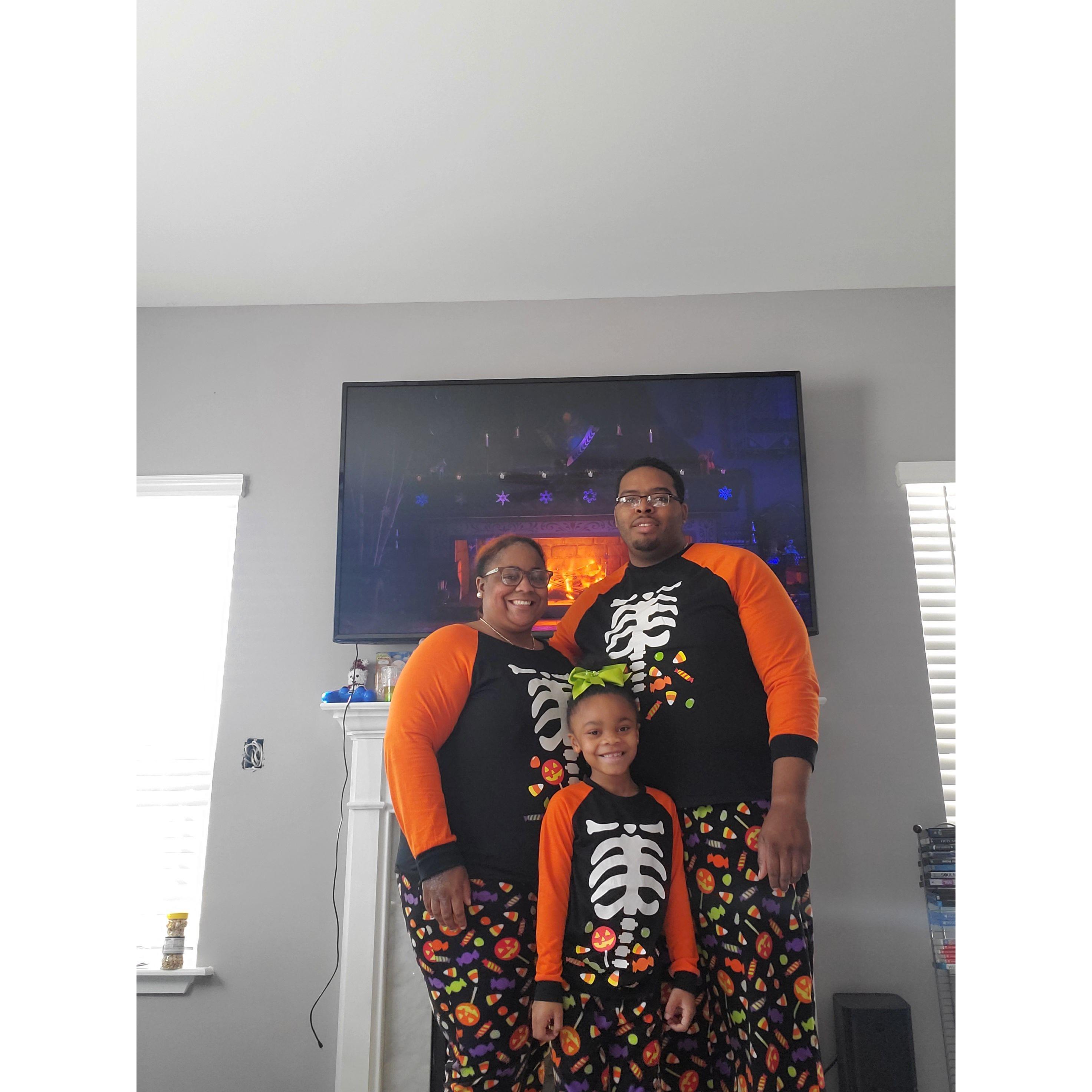 Our first Halloween in our new house.