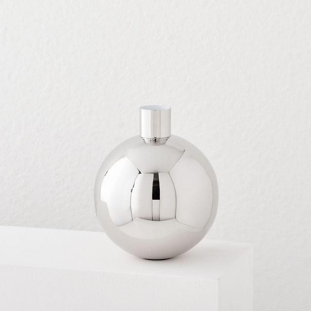 Pure Foundations Vase, Nickel, Short Round