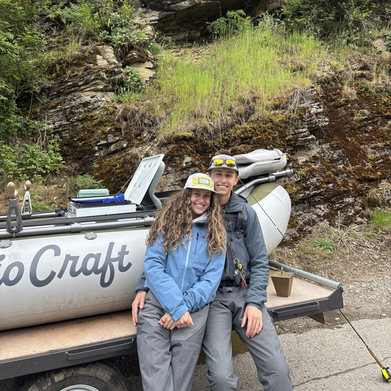 Jay has been fishing all his life and this past year, Quincy decided to try it out!