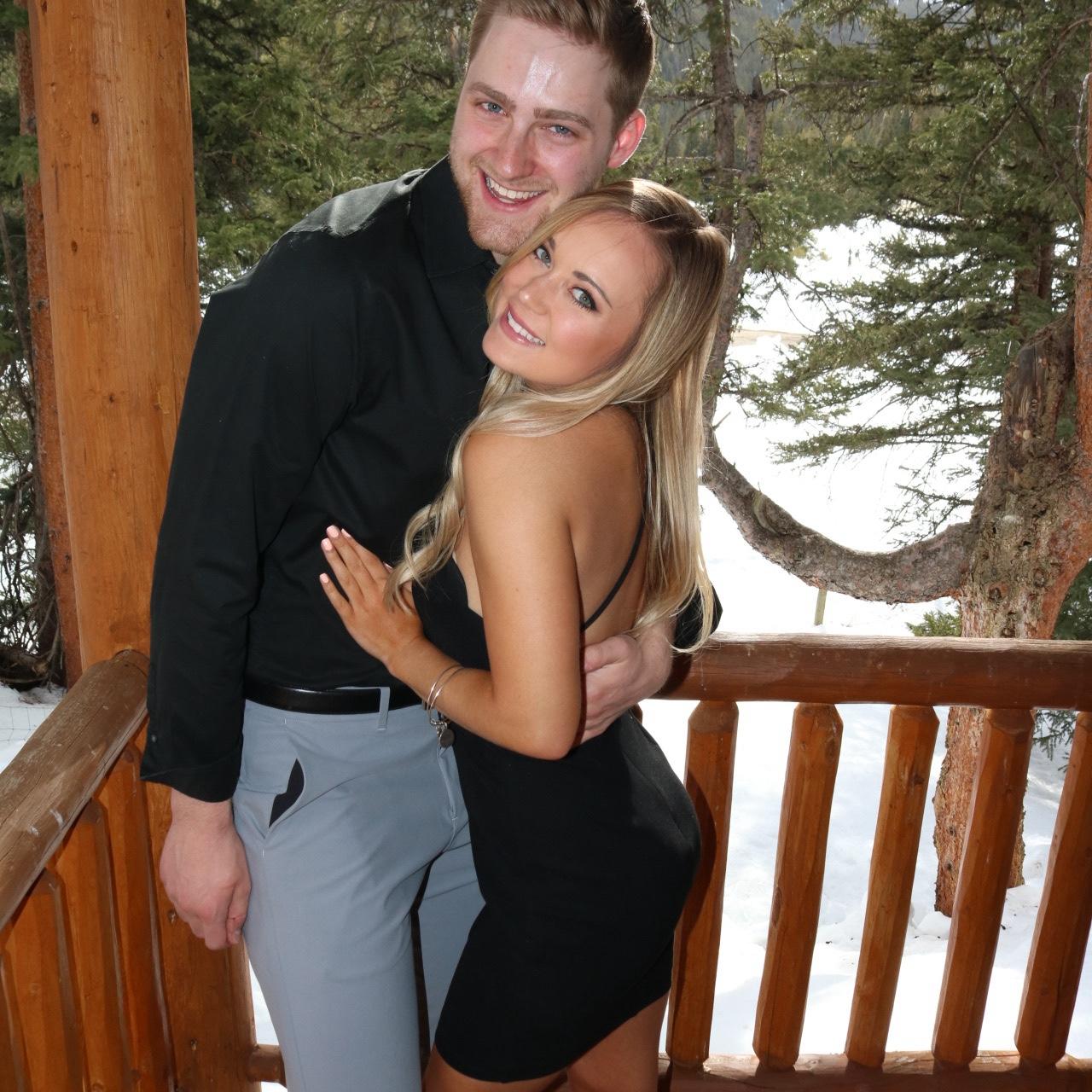 Dance team formal, 2019. Our debut as a couple!