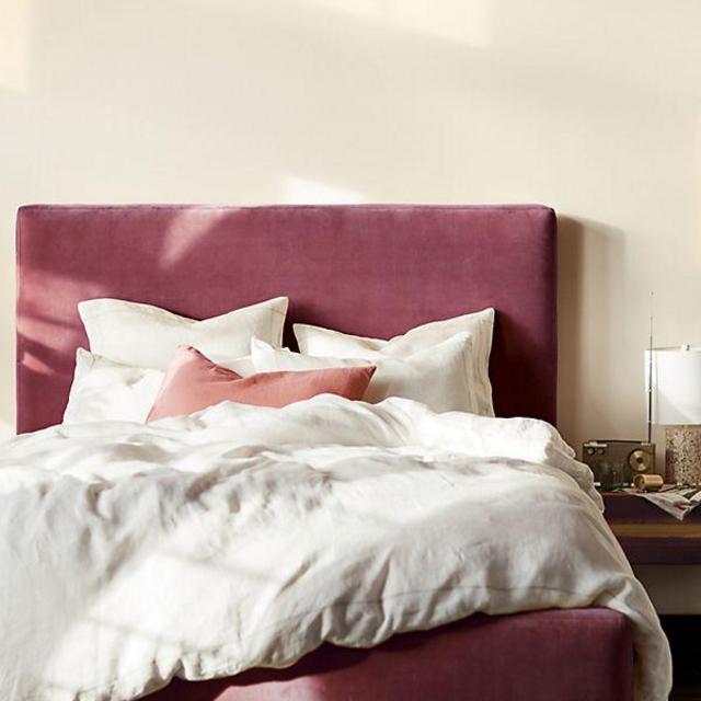 Stitched Linen Duvet Cover