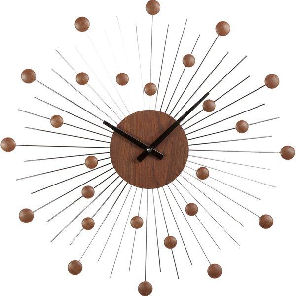 Round Solid Wood Clock