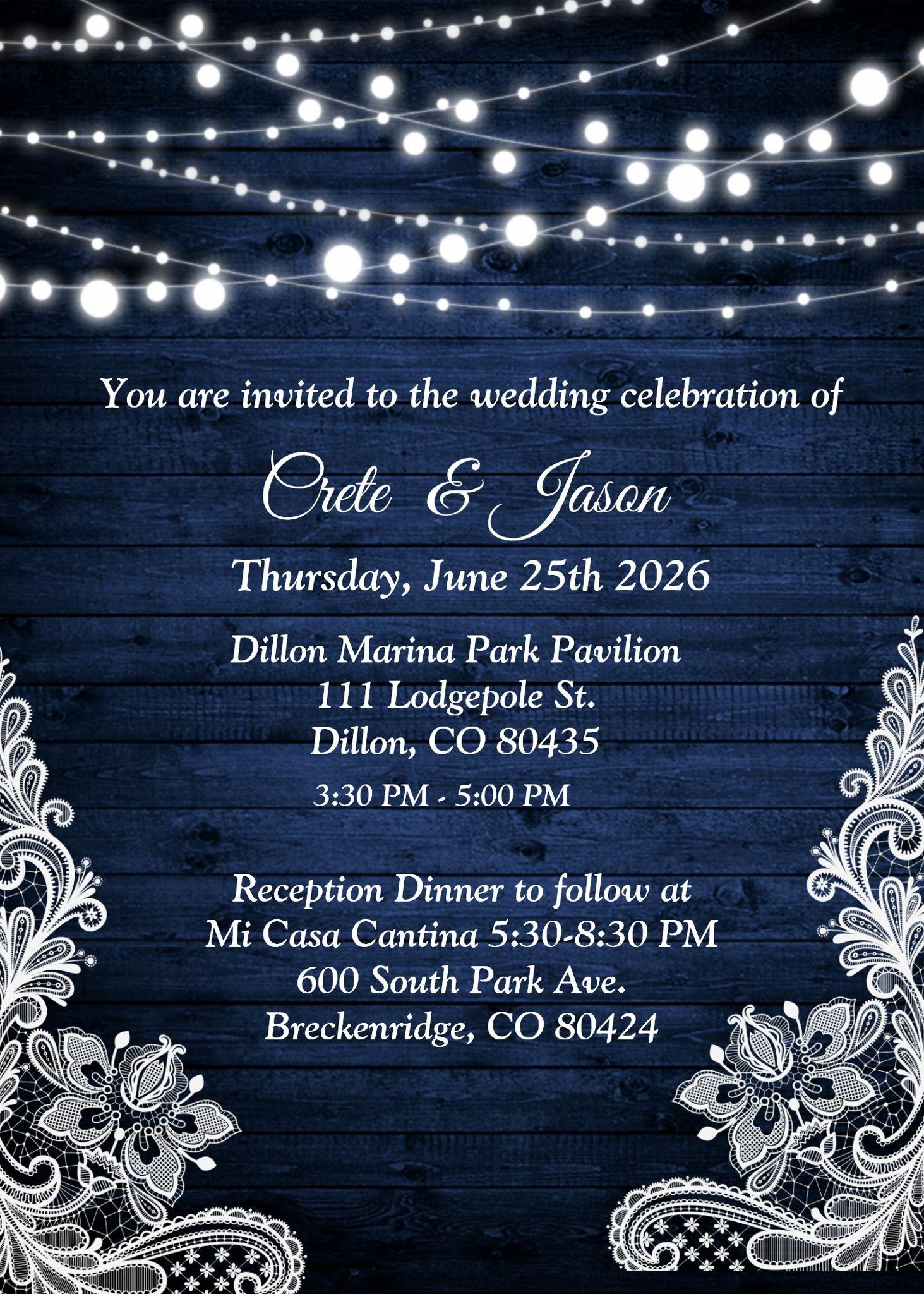 The Wedding Website of Crete Coyne and Jason Baetzhold