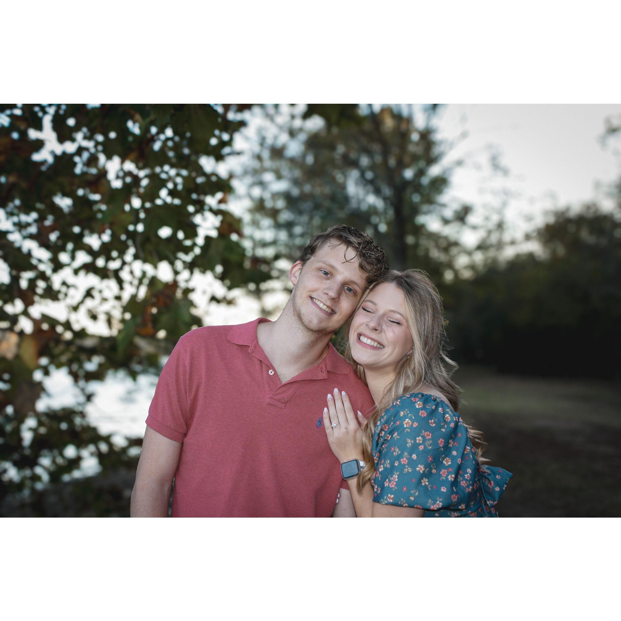 One from our engagement shoot!! Big thank you to my mom for capturing these wonderful photos :)