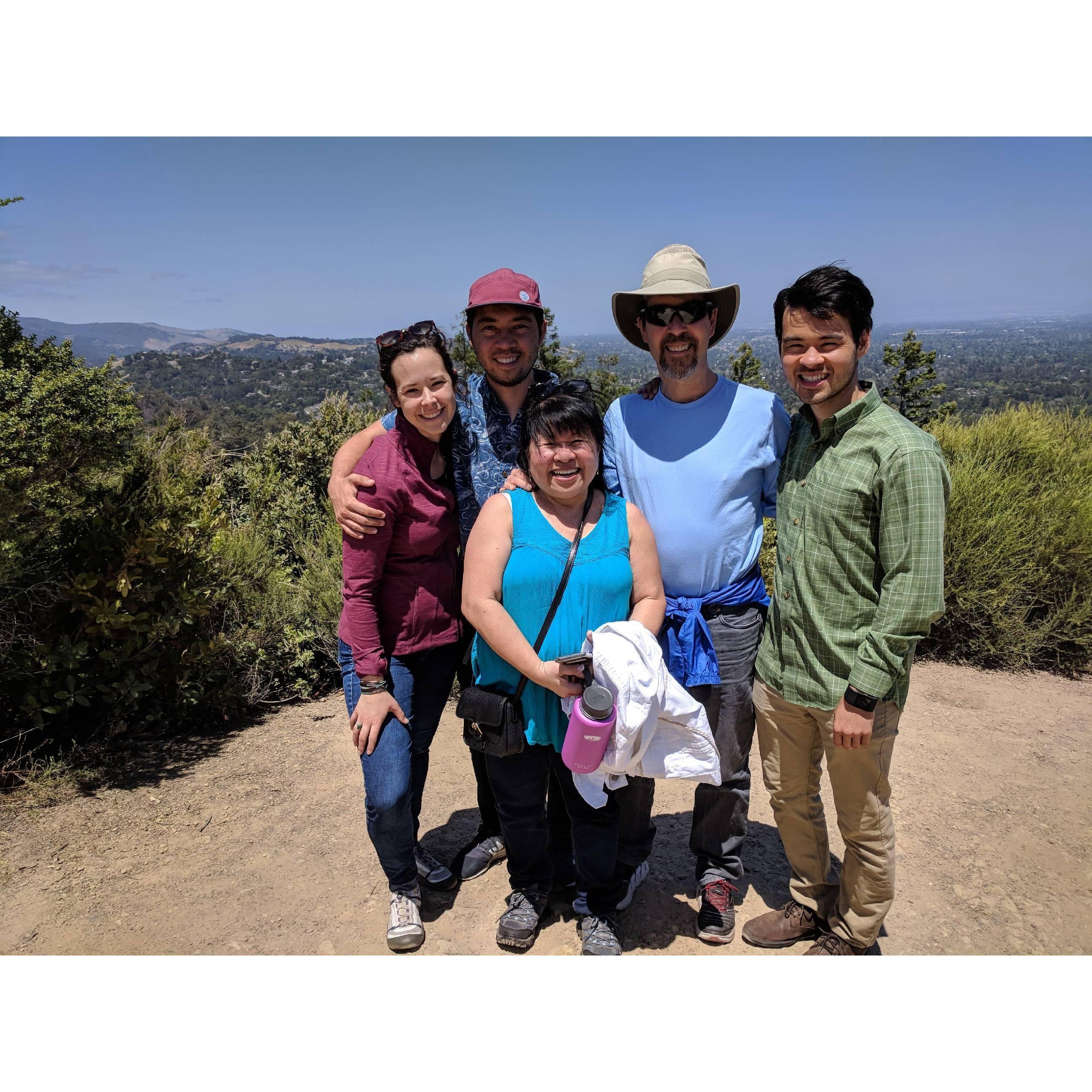 May 2018: Alex's family!