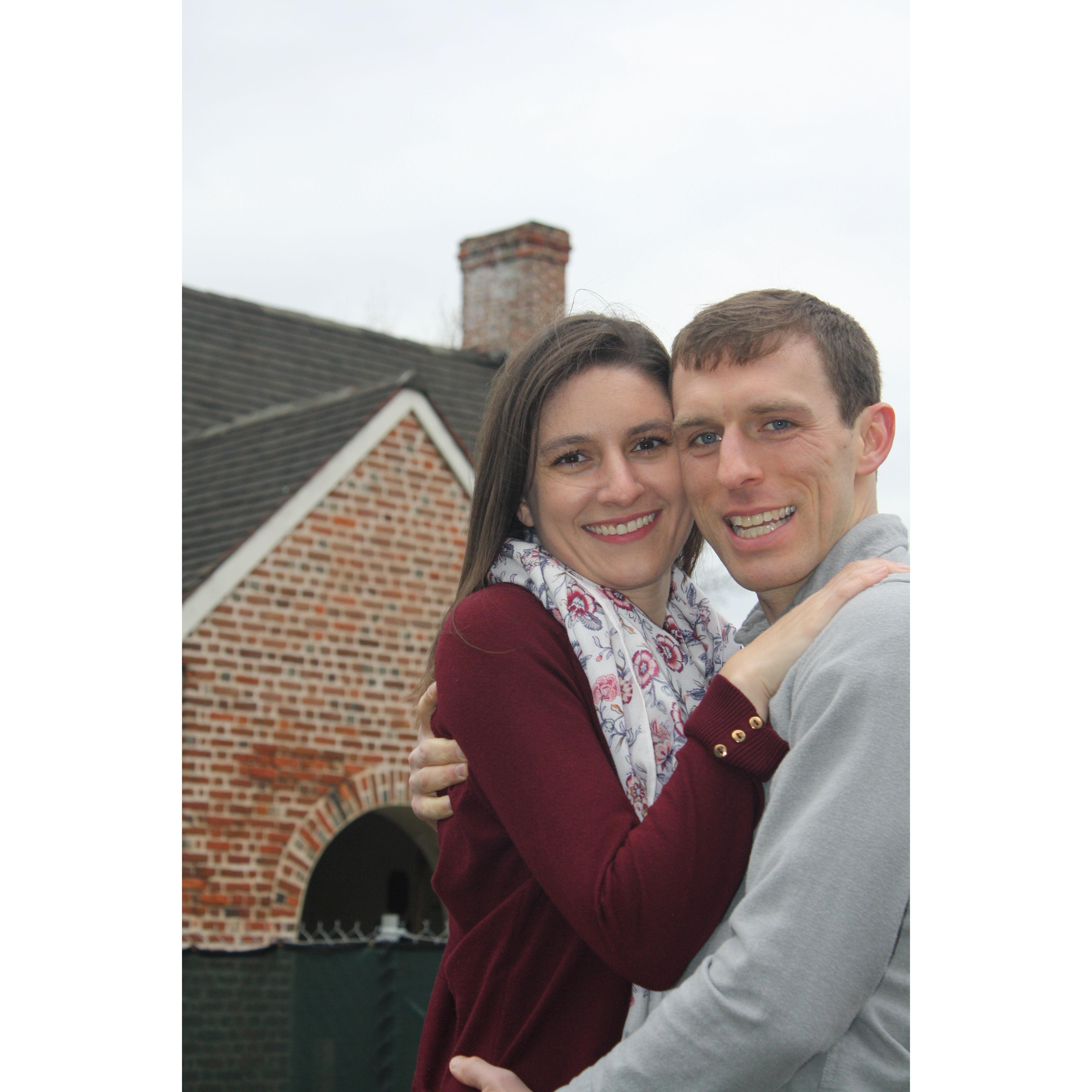 On July 2, 2022 we got trapped on this treasury building's porch on State Circle in Annapolis in one of the worst thunderstorms ever! That's when we started officially dating! Mar 12, 2023