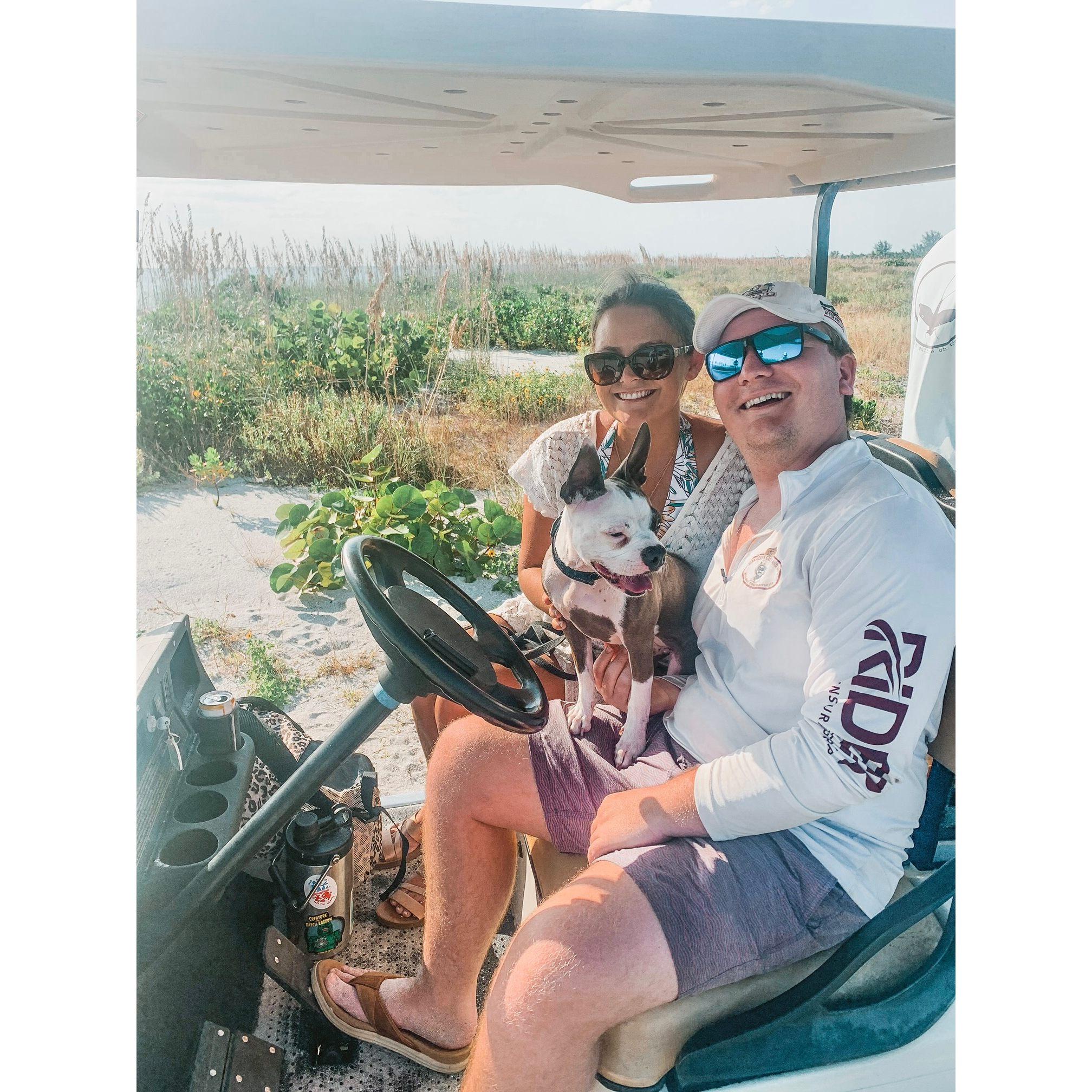 One of our many trips to Sanibel