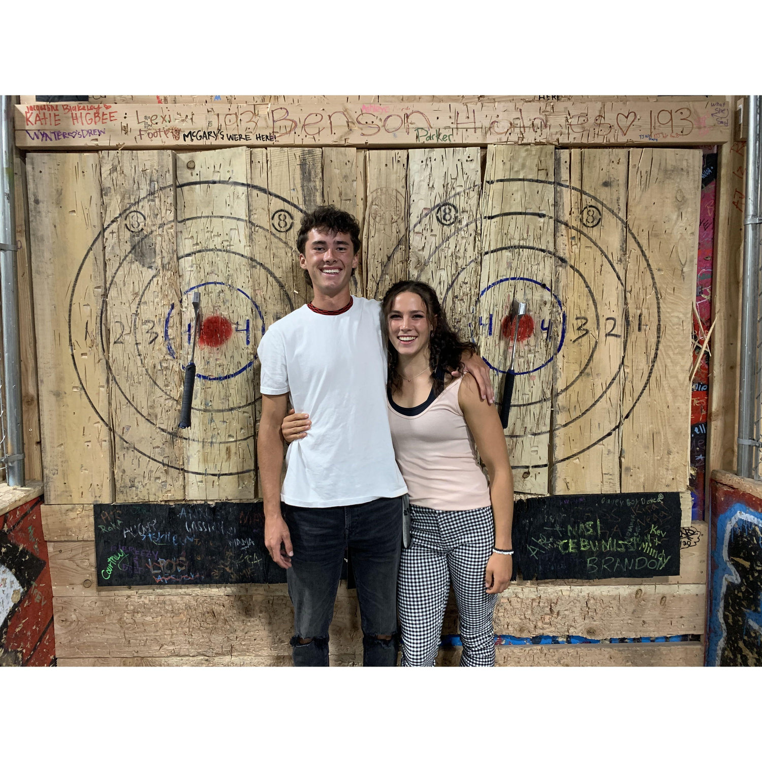 Our first date!