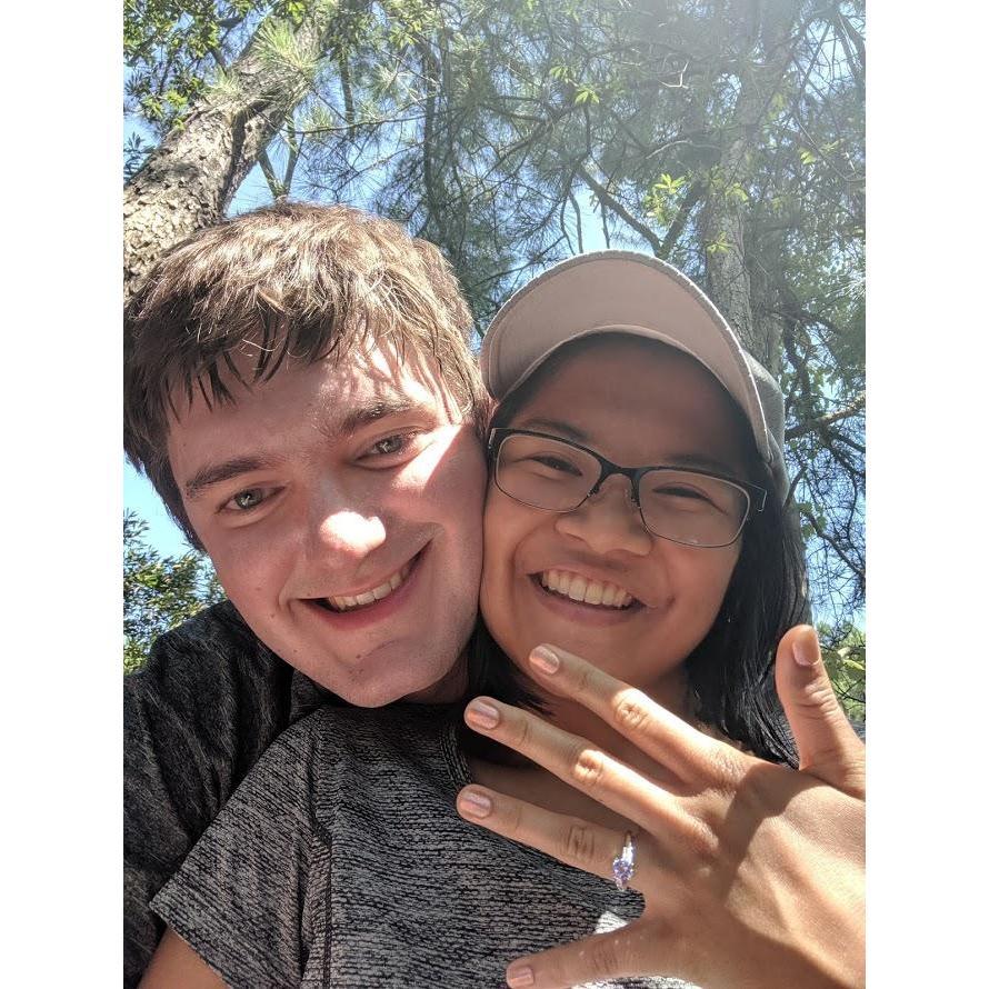 He asked. She said yes.