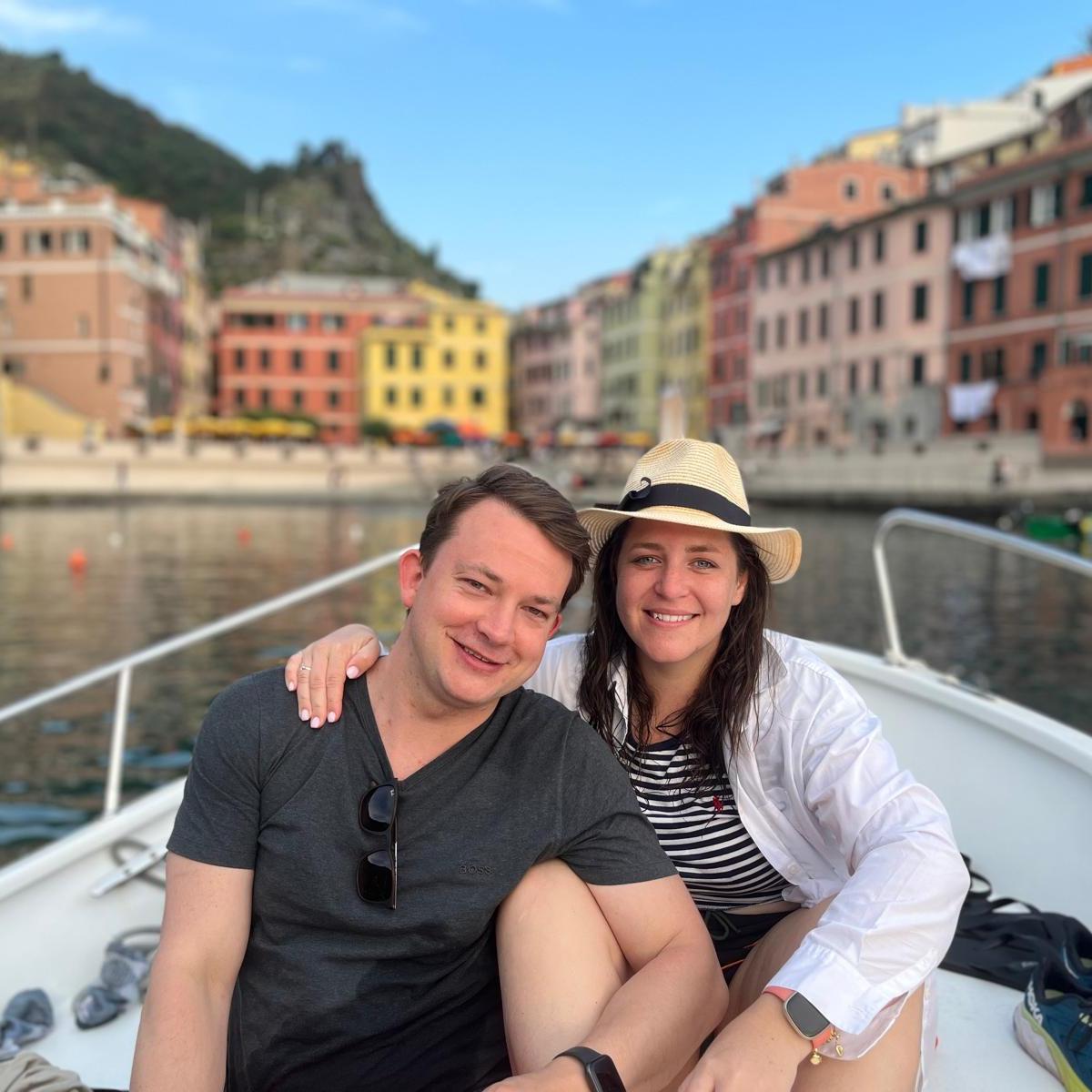 Cinque Terre Italy - our first trip together