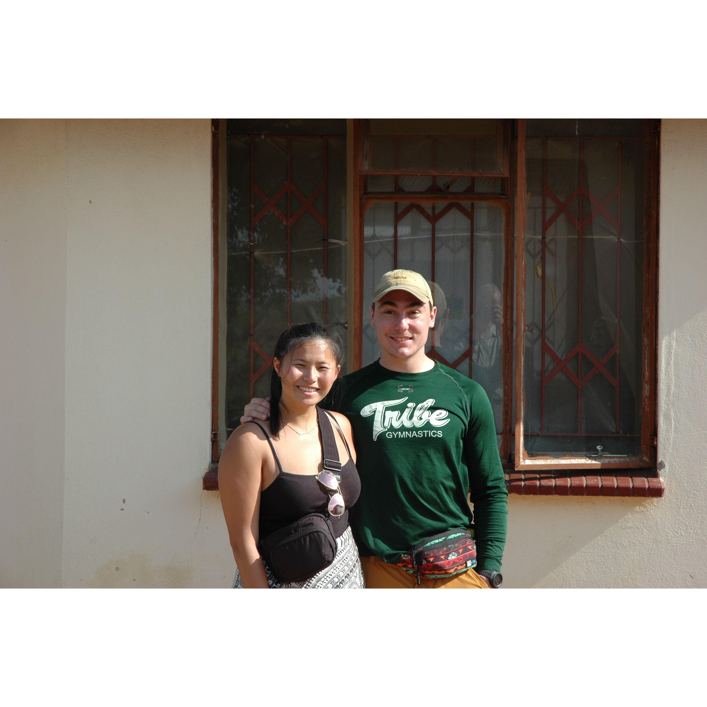 Visiting Grace's dad Brian in Eswatini, this was taken at his homestead in Sigcaweni. This trip also included hiking and visiting a rhino preserve