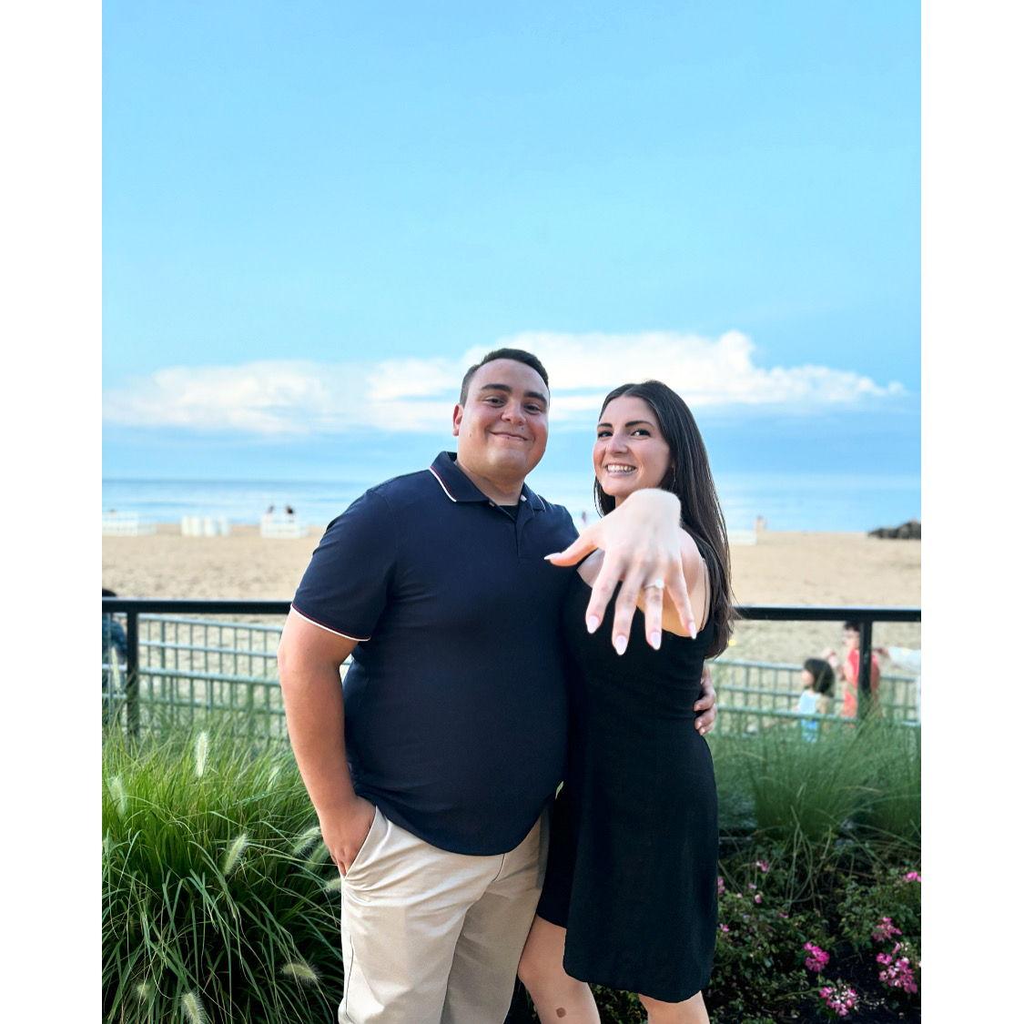 She said YES!