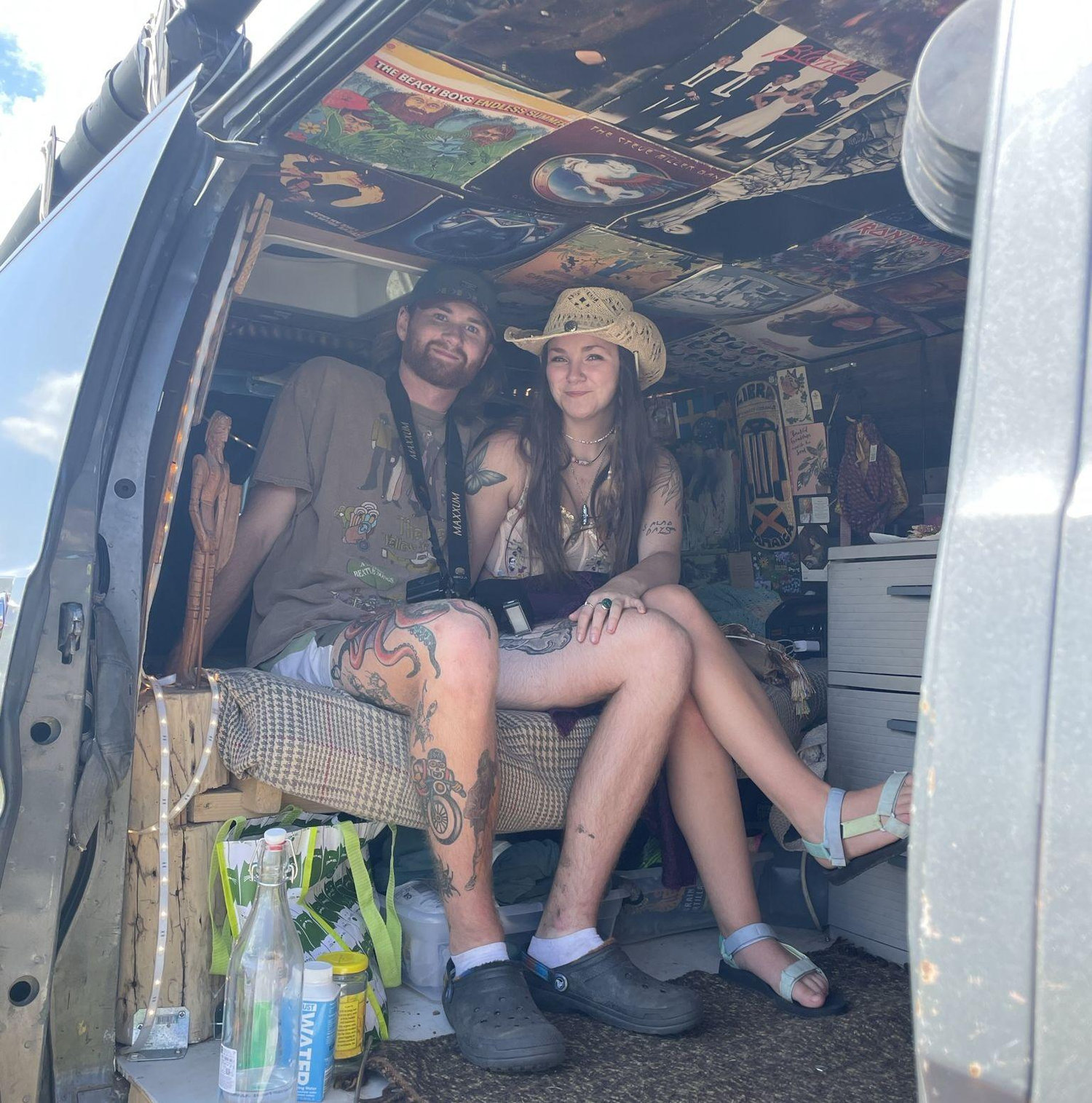 August 20, 2023: We hopped in the van and went to our first music festival. James got to see the Lumineers for the first time and Nia saw them for the 4th time.