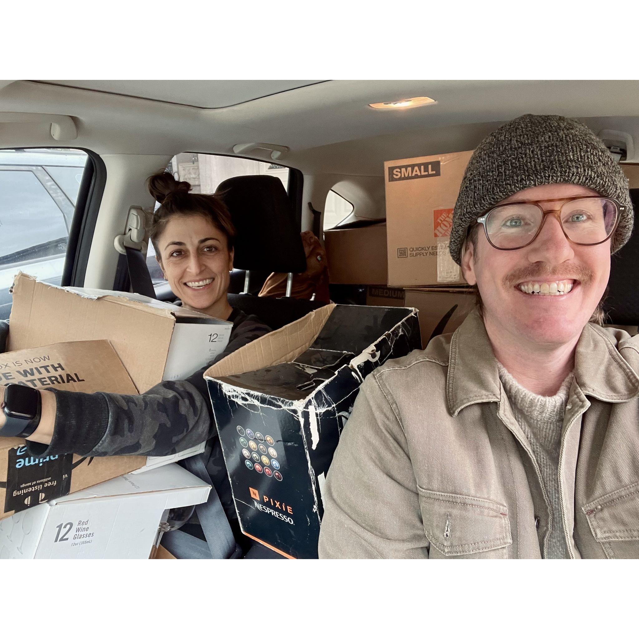 Did someone say it's moving time?