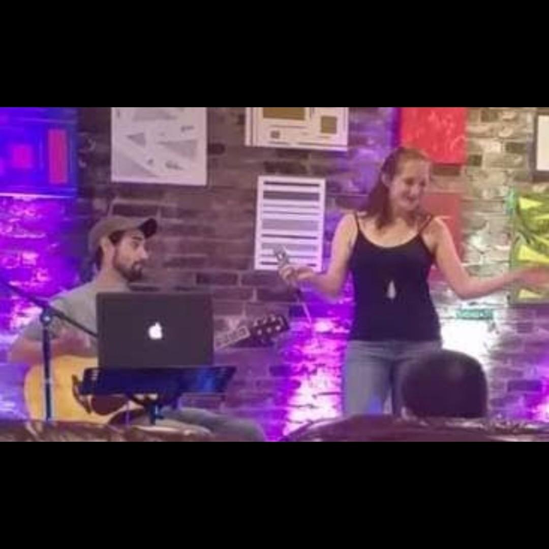 Dave fills in to accompany for an open mic in Dover, Nh...and it goes okay!