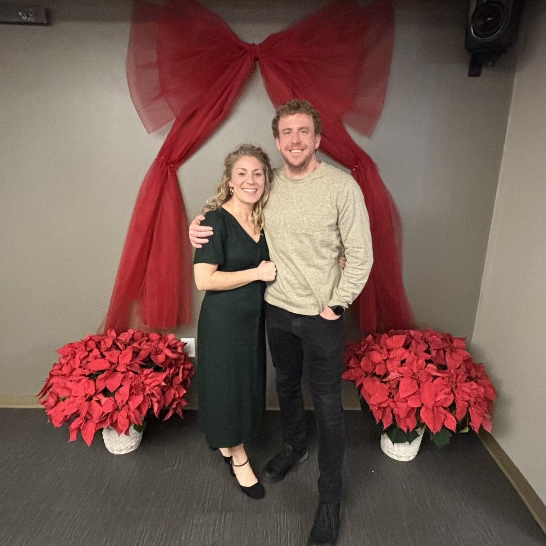 Christmas Eve involved lots of logistics with 2 churches with performances & planning a fancy dinner, but…