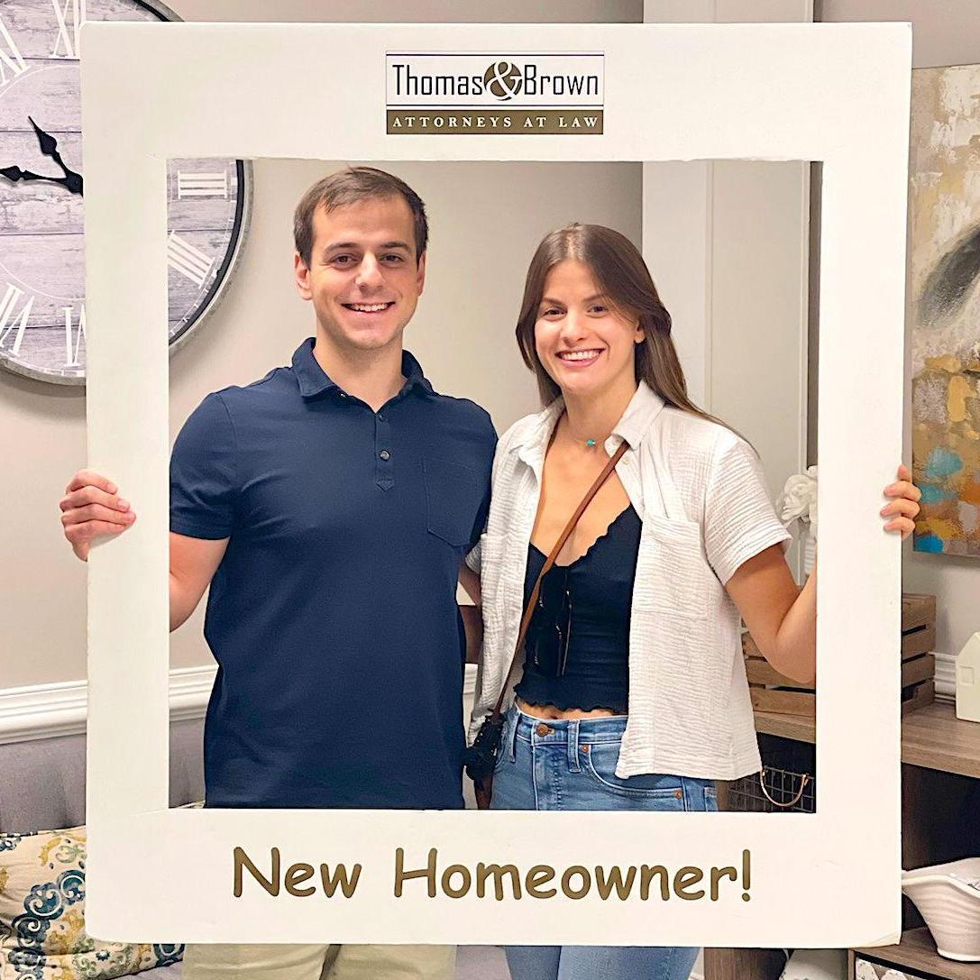 We bought our first home in Marietta, GA!