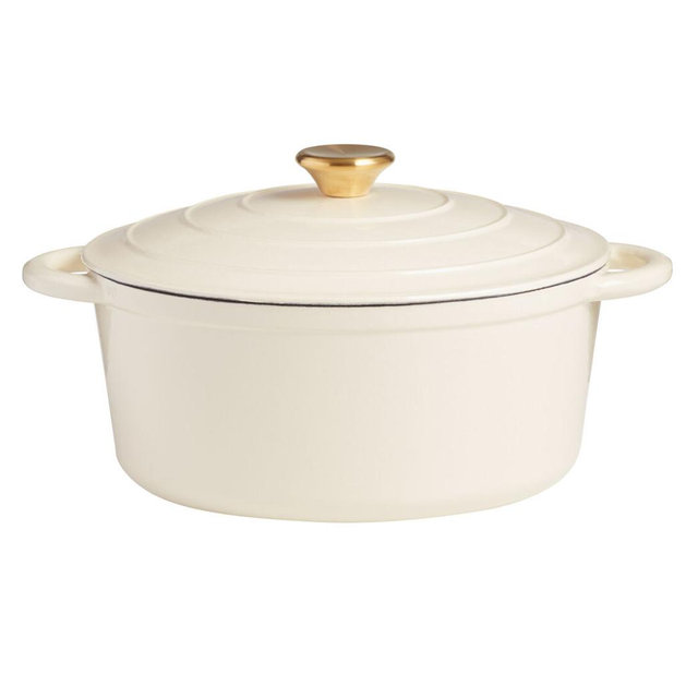 Sage Enameled Cast Iron Dutch Oven 5 Quart
