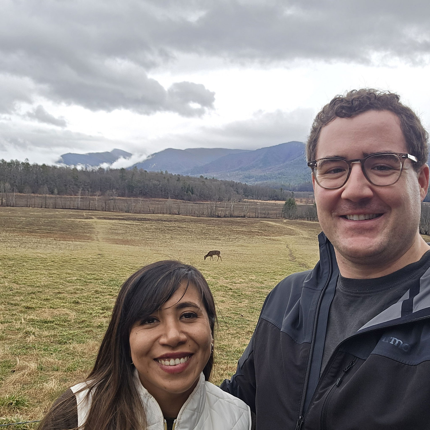 Cades Cove. What is that 4 legged creature behind us?