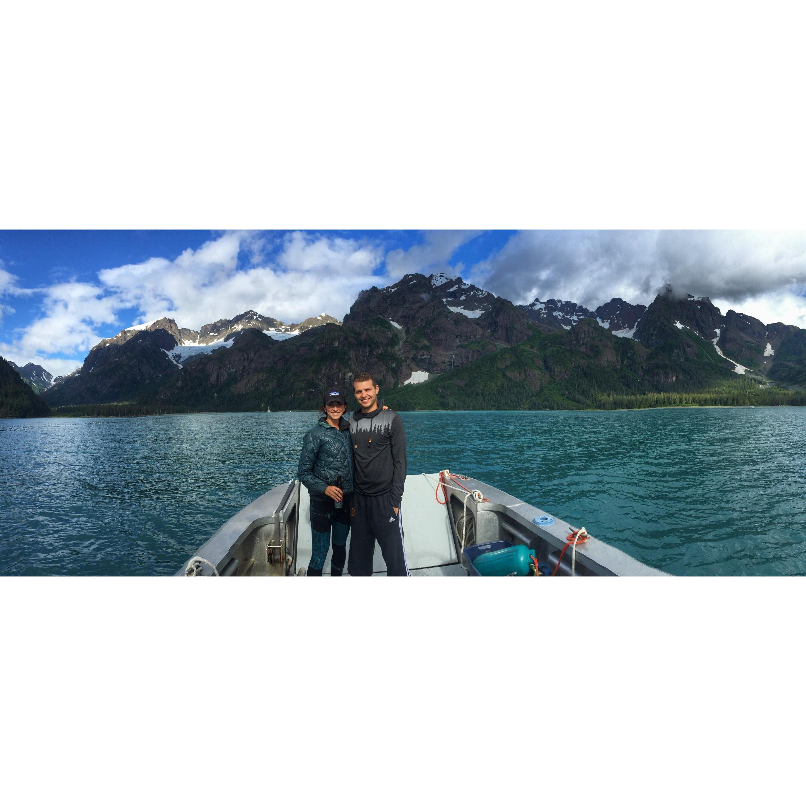 July 2016. Resurrection Bay outside of Seward, Alaska