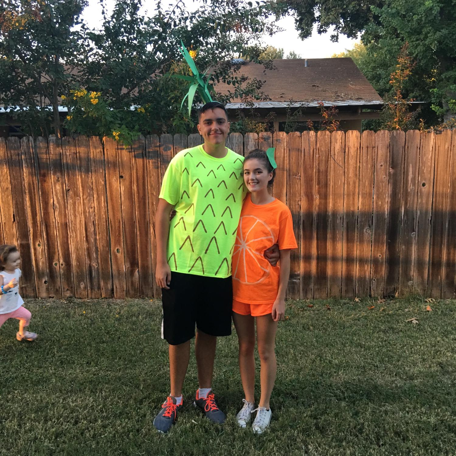 October 29, 2016 - First Halloween together.