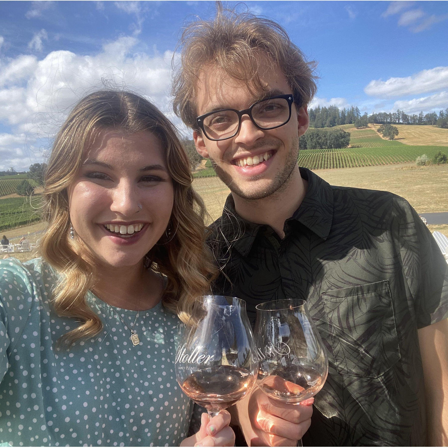 Sam also came to Oregon for the first time that summer