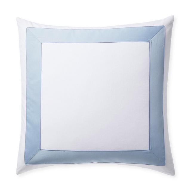 Beach Club Border Percale Sham - Euro