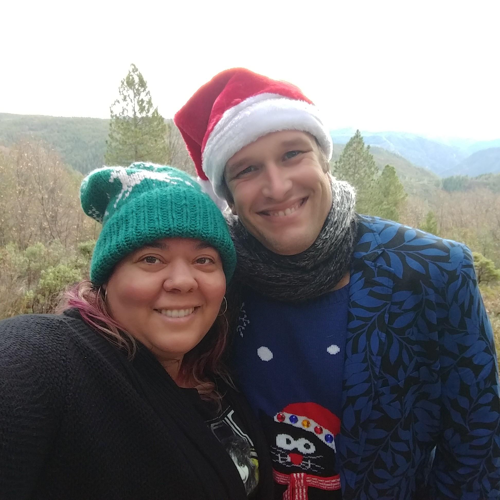 Checking out the wedding site December 2018