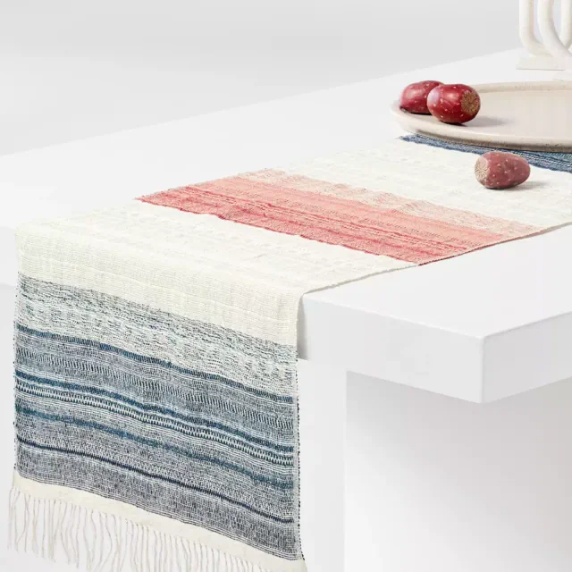 Hesperia 120" Woven Table Runner