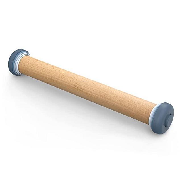 Joseph Joseph 40114 Baking Adjustable Rolling Pin, Sky