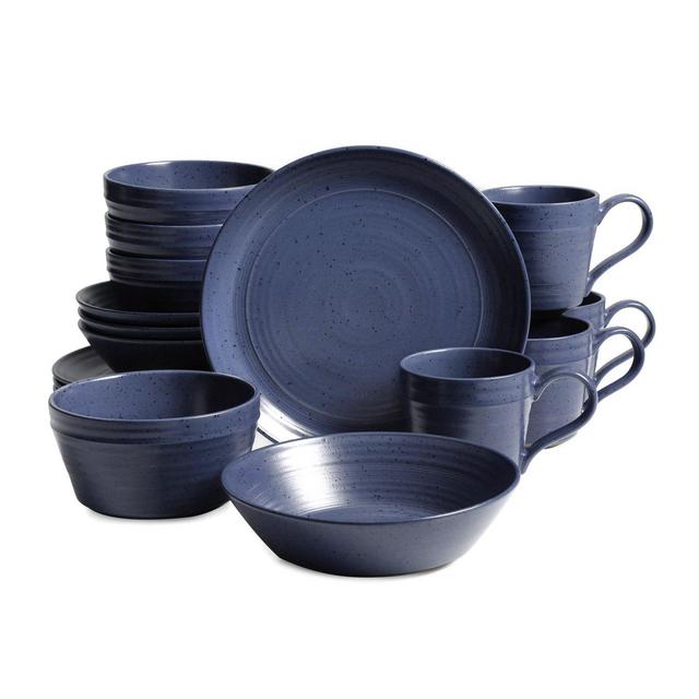 Bee & Willow™ Home Milbrook 16-Piece Dinnerware Set in Blue