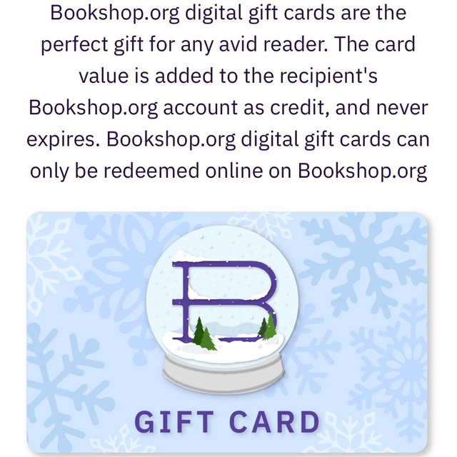 Bookshop.org Gift Card