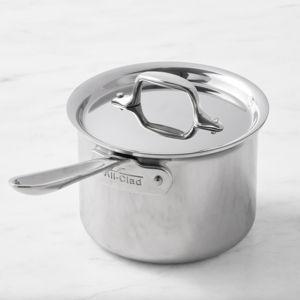 2 Qt. All-Clad D3® Tri-Ply Stainless-Steel Saucepan