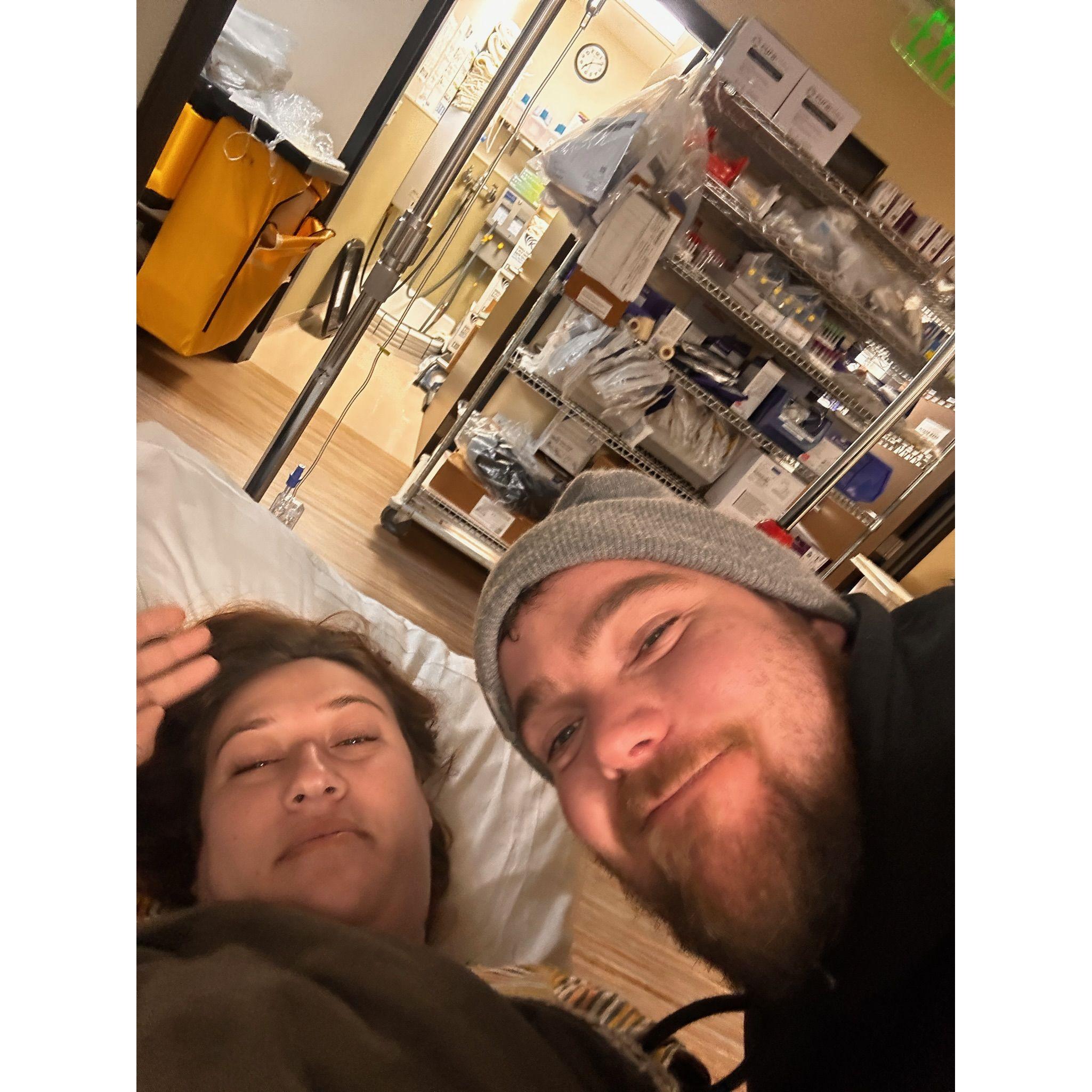 Kristin and her dreaded kidney stone!
